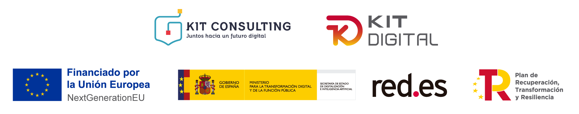 Kit Digital / Kit Consulting &mdash; financiado por la Unión Europea, Gobierno de España y red.es